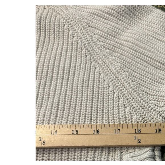 Ugg Raeylynn Wool-Blend Poncho Size Small women's Turtle Neck Warm Cream Color - Picture 4 of 5